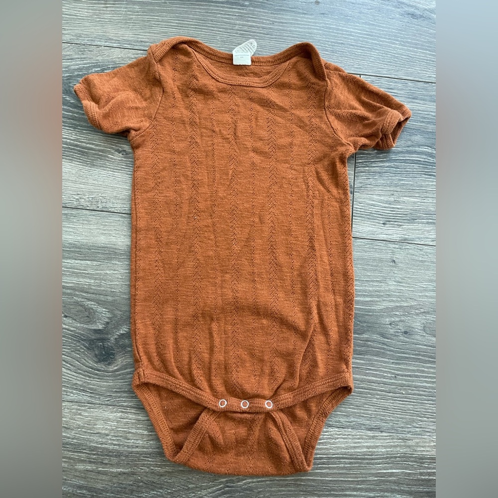 Kate Quinn Rust Kids Bodysuit